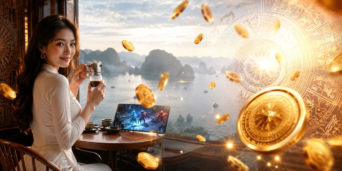 Người hâm mộ esports tại vùng biển Hạ Long theo dõi kèo LCK qua thiết bị di động