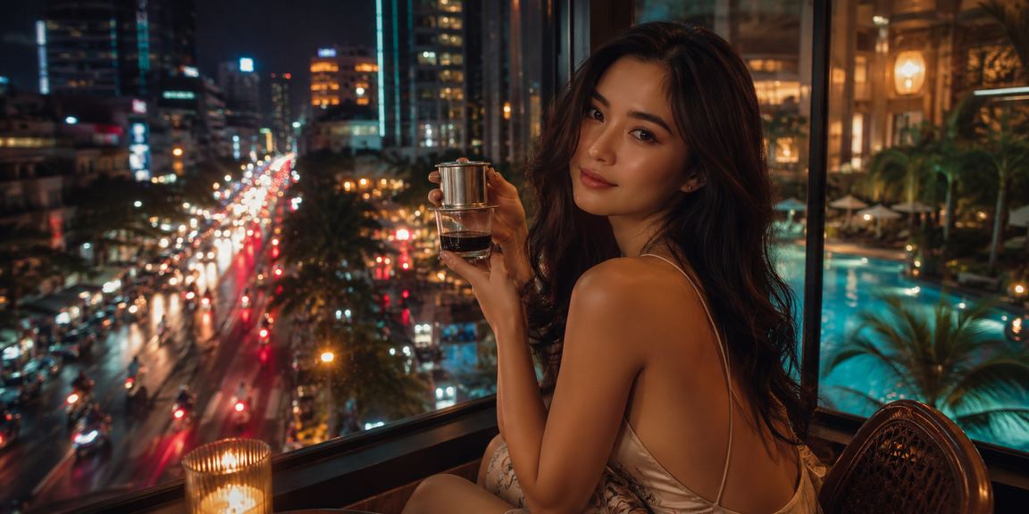 Người dùng tại Hồ Chí Minh đăng ký tài khoản ga888vn bên ly cà phê Việt Nam