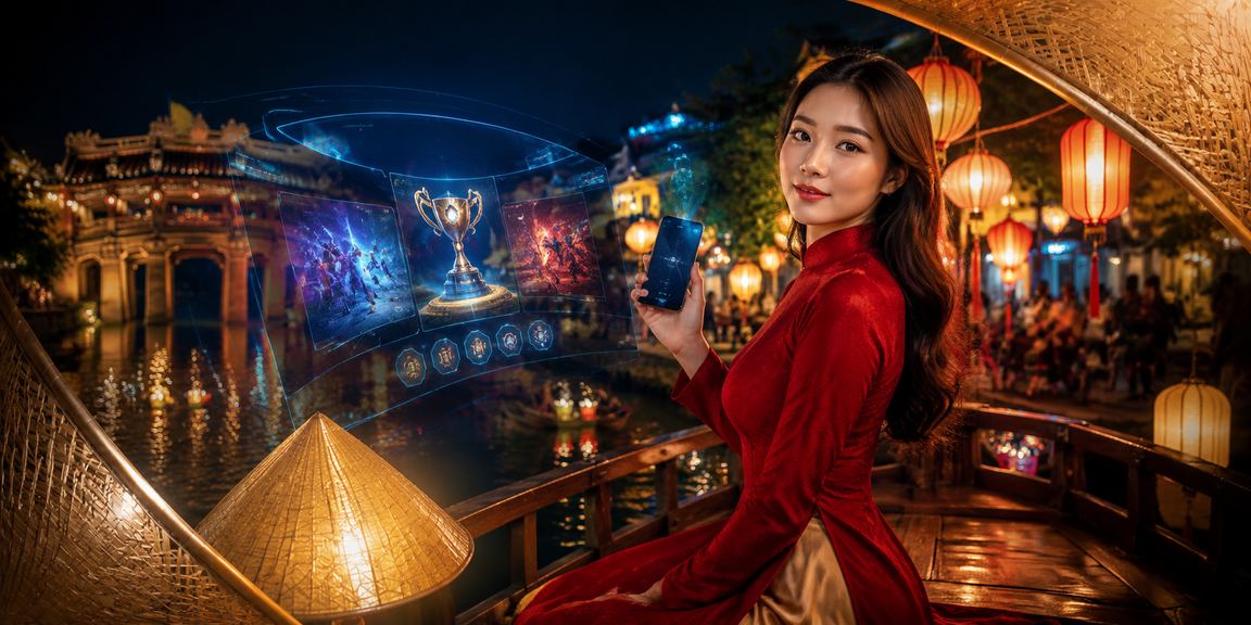 Người dùng Hội An trải nghiệm cá cược esports trực tuyến trên điện thoại